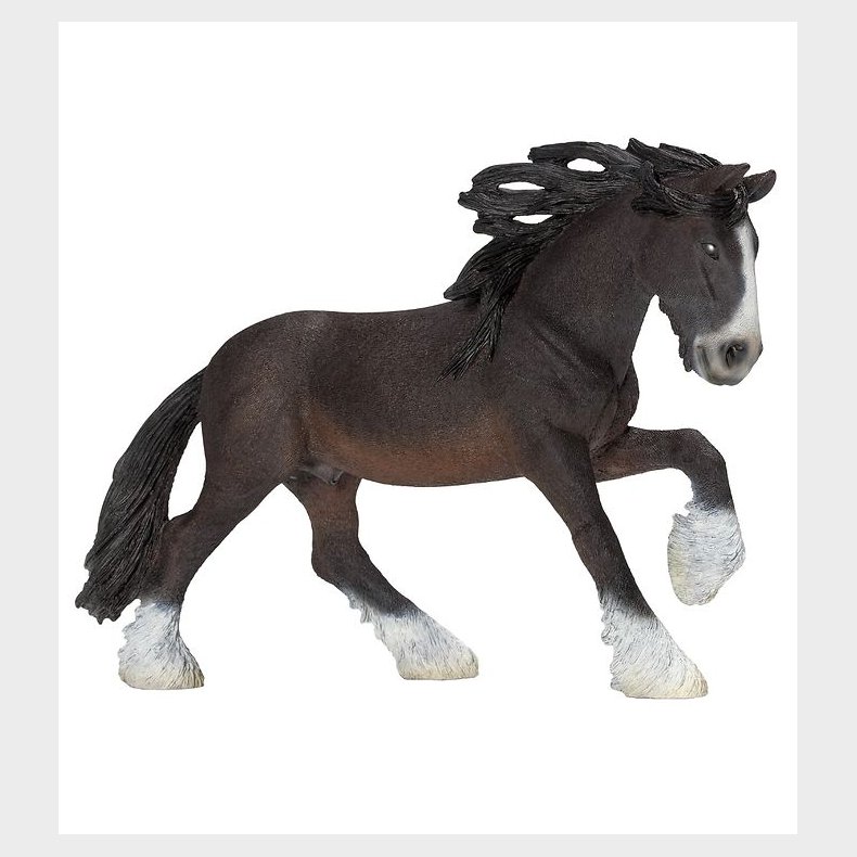 Schleich Dyr - 17 x 12 cm - Shire Hingst 13734