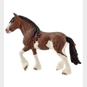 Schleich Dyr - 16,1 x 12 cm - Clydesdale Hoppe 13809