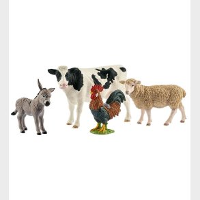 Schleich Farm World - 4 stk - 7,5 cm - Starterst 42385
