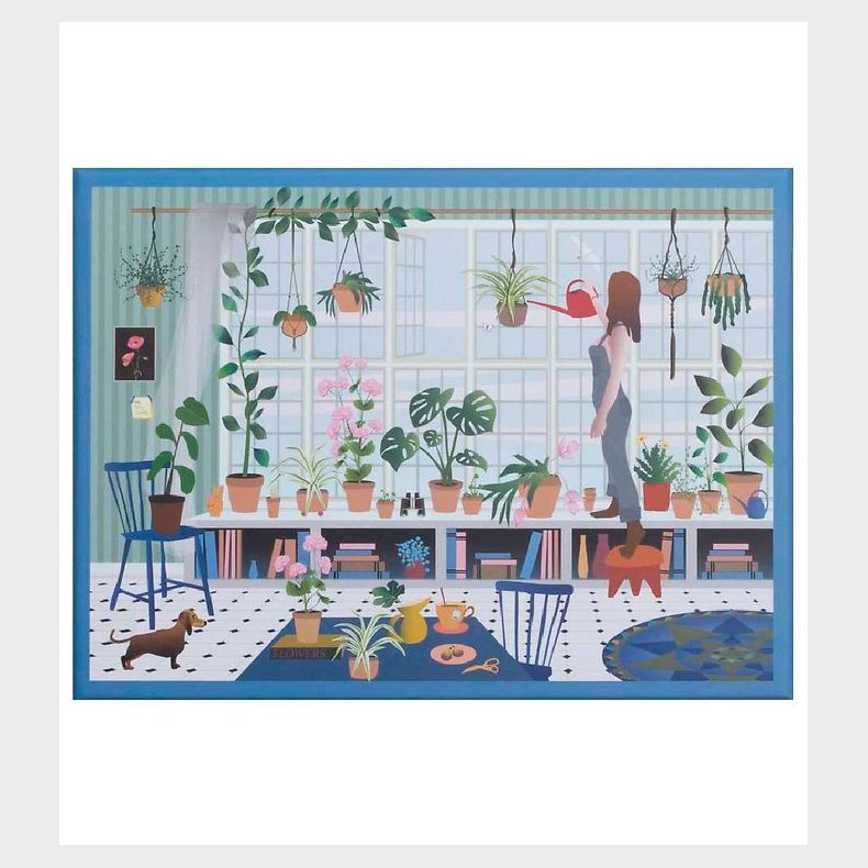 Vissevasse Puslespil - 1000 Brikker - Plant Lover