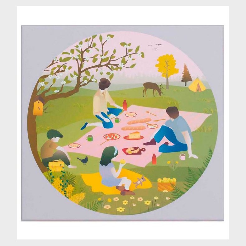 Vissevasse Puslespil - 1000 Brikker - Picnic