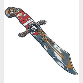 Liontouch Udkldning - Piratkniv - Rde Striber