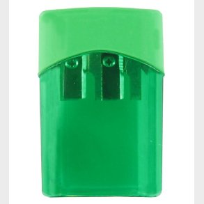 Linex Blyantspidser - Dobbelt - Grn m. Beholder