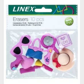 Linex Viskelder - 10 stk. - Lyserd