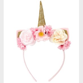 Souza Udkldning - Hrbjle m. Blomster - Enhjrning - Rosa/Guld