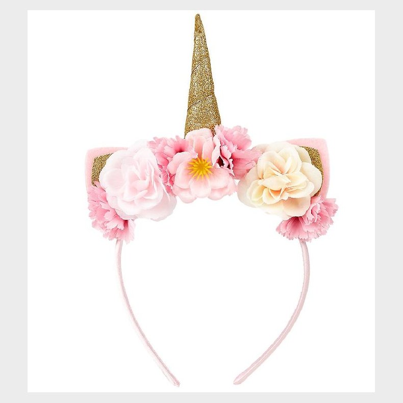 Souza Udkldning - Hrbjle m. Blomster - Enhjrning - Rosa/Guld