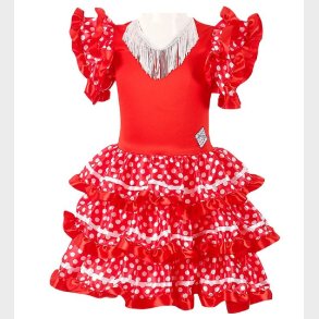 Souza Udkldning - Kjole - Marisol - Rd/Hvid