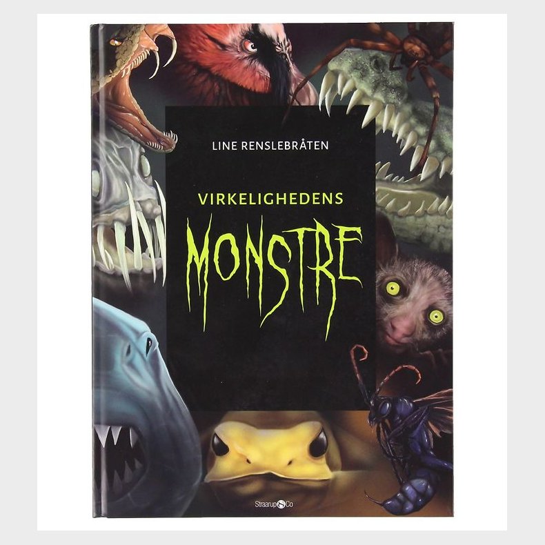Virkelighedens Monstre m. Monsterkort - Dansk Straarup &amp; Co