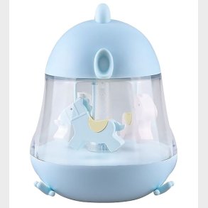 Rabbit & Friends Lampe - 16x13 cm - Karrusel m. Musik - Bl�