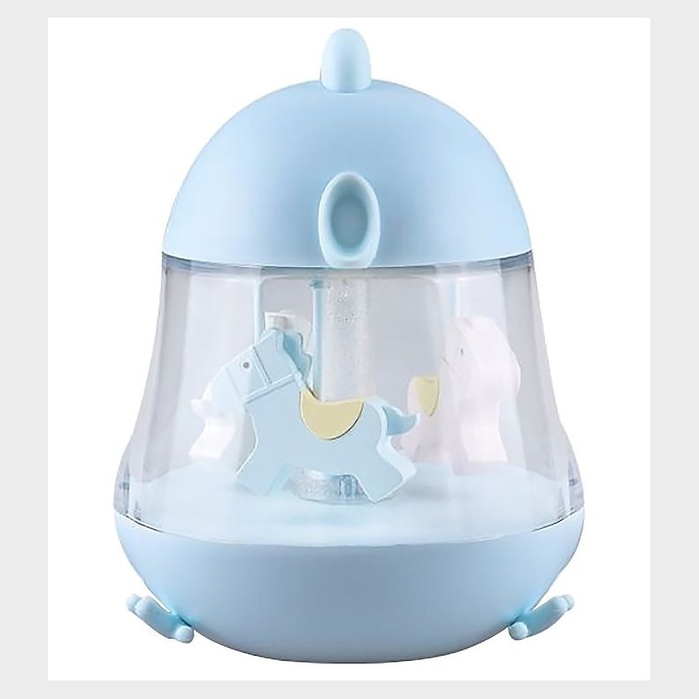 Rabbit &amp; Friends Lampe - 16x13 cm - Karrusel m. Musik - Bl�