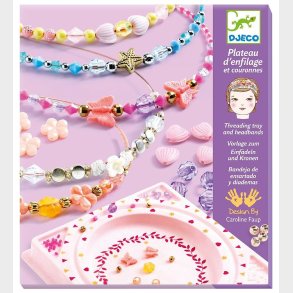 Djeco Hrbjlest m. Monteringsplade - Jewels to Create