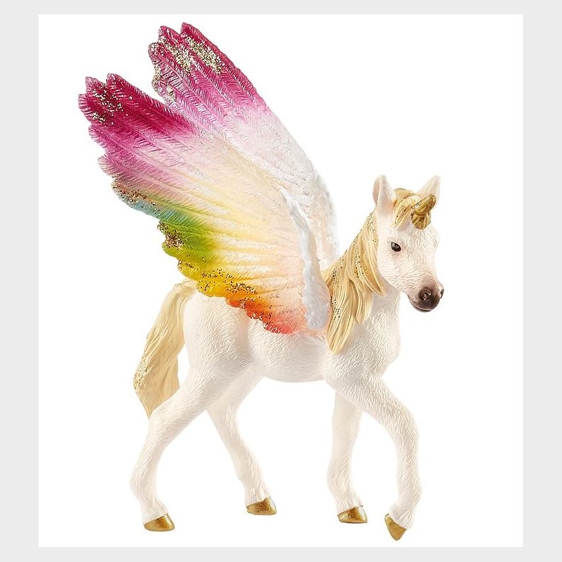 Schleich Bayala - Regnbue Enhjrning Fl - H: 9 cm 70577