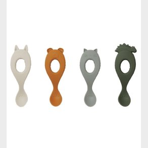 Liewood Skeer - Liva - Silikone - 4-pak - Hunter Green Mix