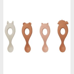 Liewood Skeer - Liva - Silikone - 4-pak - Rose Mix