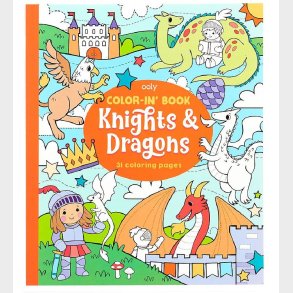 Ooly Malebog - 31 Sider - Knights and Dragons