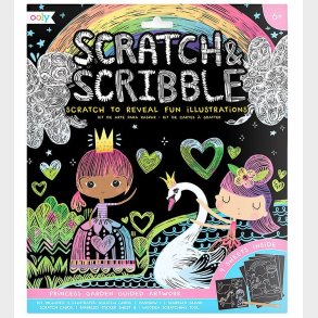 Ooly Scratch and Scribble St - Princess Garden
