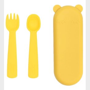 We Might Be Tiny Bestikst - Silikone - Gul