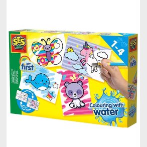 SES Creative Vandfarver - My First - Fantasidyr