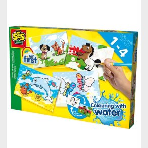 SES Creative Vandfarver - Min Frste Vandfarvelade