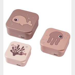 Done By Deer Snackbox - Sea Friends - 3-pak - Powder