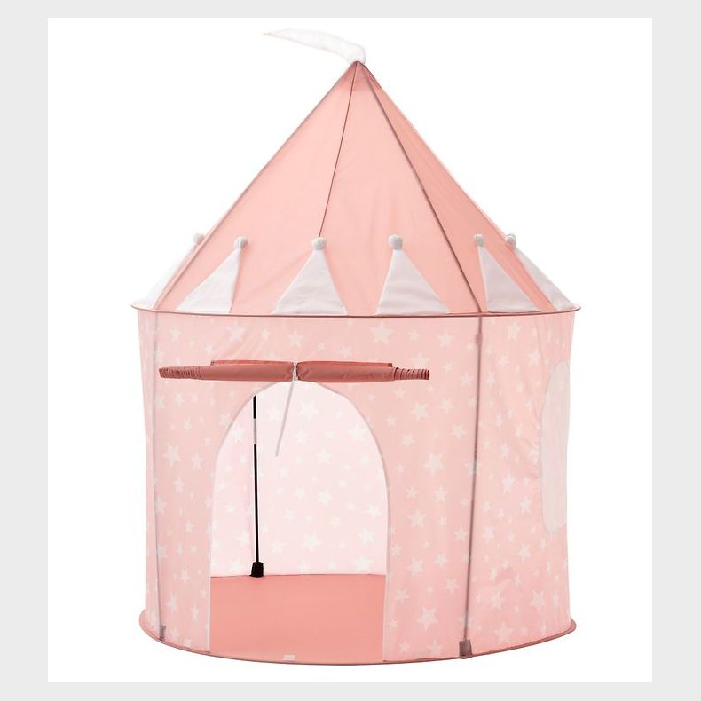 Kids Concept Legetelt - 100x130 cm - Rosa m. Stjerner