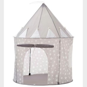 Kids Concept Legetelt - 100x130 cm - Gr m. Stjerner
