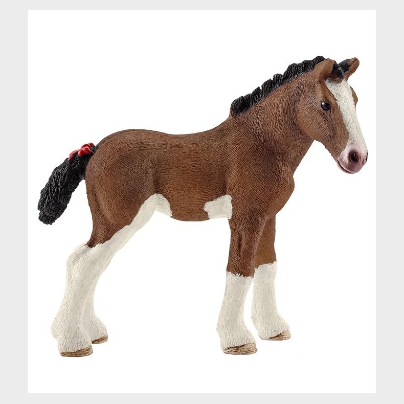 Schleich Dyr - H: 8,5 cm - Clydesdale Fl 13810