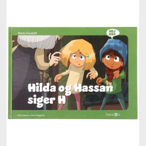 Bog - Hej ABC - Hilda og Hassan Siger H - Dansk Straarup & Co