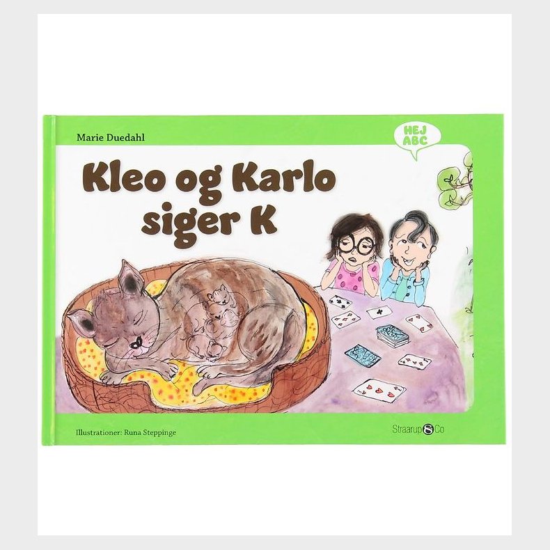 Straarup & Co Bog - Hej ABC - Kleo og Karlo Siger K - Dansk