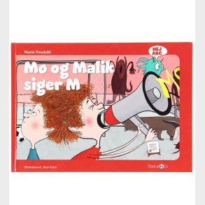 Bog - Hej ABC - M og Malik Siger M - Dansk Straarup & Co