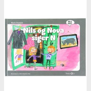Bog - Hej ABC - Nils og Nova Siger N - Dansk Straarup & Co