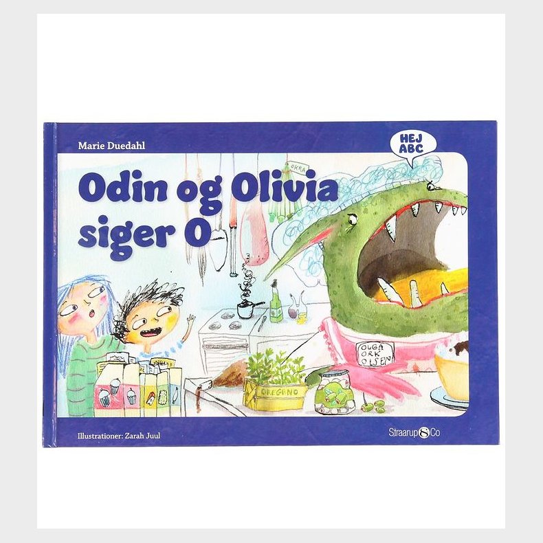 Bog - Hej ABC - Odin og Olivia Siger O - Dansk Straarup &amp; Co