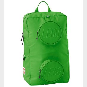 LEGO Skoletaske - Signature Brick - 18 L - Bright Green