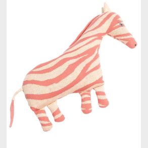 Smallstuff Bamse - 40 cm - Zebra - Bubblegum