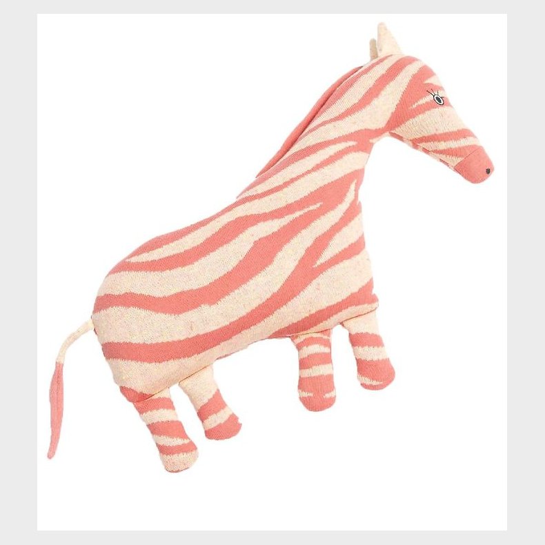 Smallstuff Bamse - 40 cm - Zebra - Bubblegum