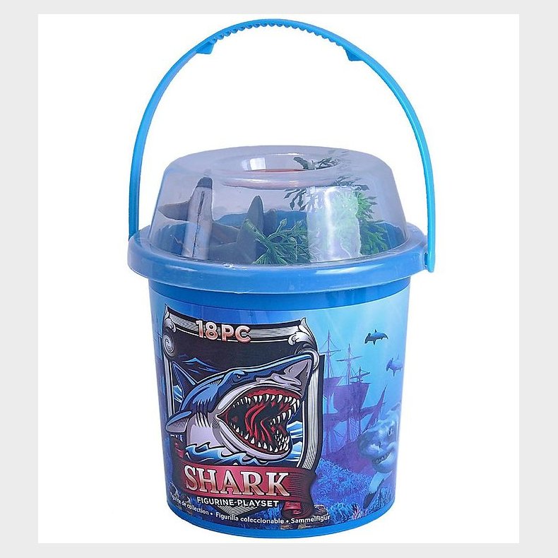 Wild Republic Spand m. Dyr - 18 stk. - Hajer