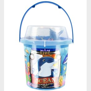 Wild Republic Spand m. Dyr - 32 stk. - Havets Dyr