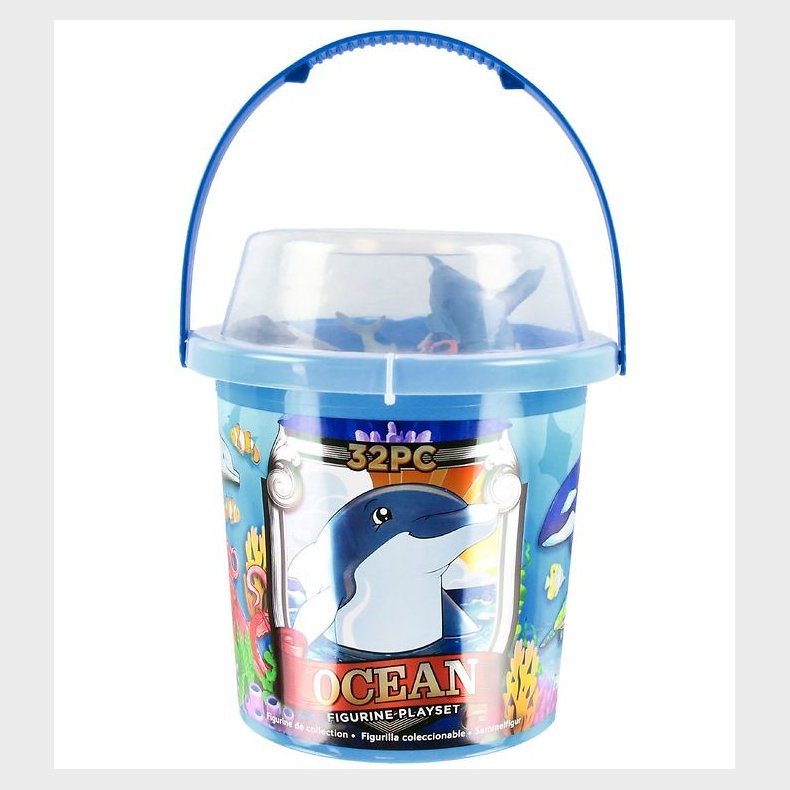 Wild Republic Spand m. Dyr - 32 stk. - Havets Dyr