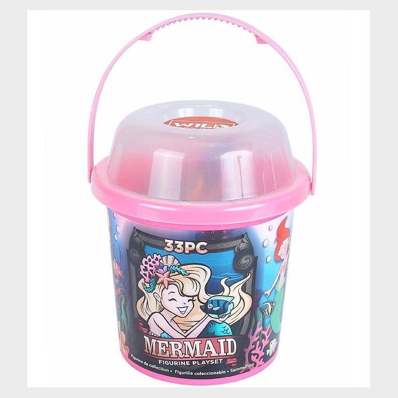 Wild Republic Spand m. Dyr - 33 stk. - Havfruer