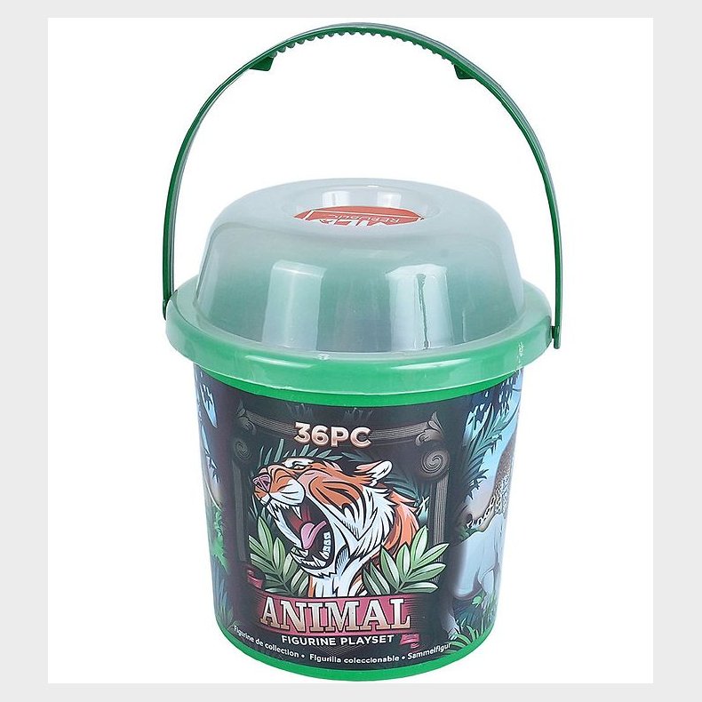 Wild Republic Spand m. Dyr - 36 stk. - Vilde Dyr