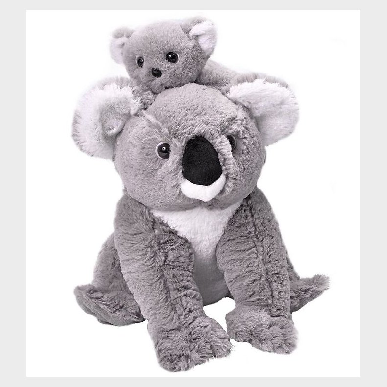 Wild Republic Bamse - 30x28 cm - Mor &amp; Unge - Koala
