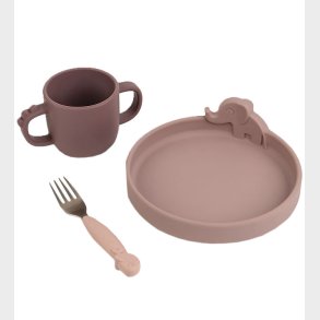 Done By Deer Spisest - Silikone - Peekaboo - Rosa