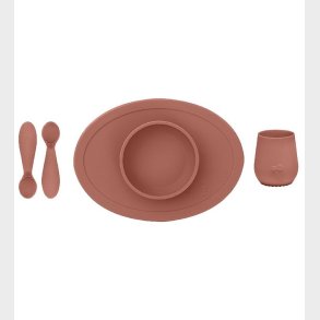 EzPz Spisest - Silikone - 4 dele - Sienna