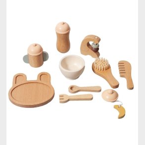 Petit Monkey Dukkespisest - 10 Dele - Tr