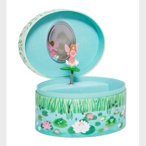 Petit Monkey Smykkeskrin m. Musik - 9x15,5x12 cm - Water Fairy -