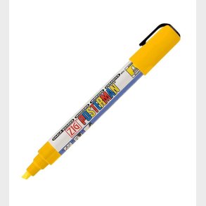 Zig Tusch - Vandfast - 6 mm - Gul