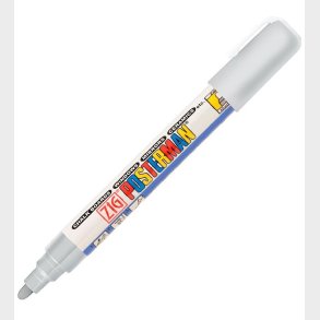 Zig Tusch - Vandfast - 2 mm - Slv