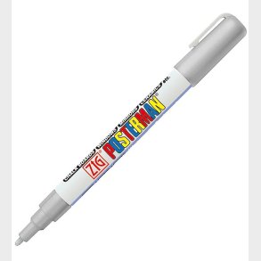 Zig Tusch - Vandfast - 1 mm - Slv
