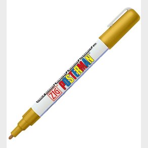 Zig Tusch - Vandfast - 1 mm - Guld