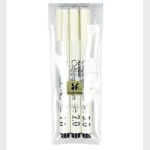 Artline Tuscher - Calligraphy - 3 stk - Sort